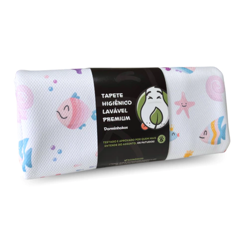 Tapete Higiênico Lavável Premium Peixinhos - comprar online