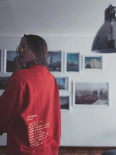 Buzo corazón rojo - tienda online