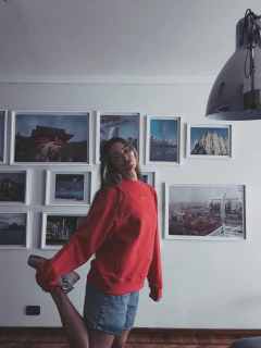 Buzo corazón rojo en internet