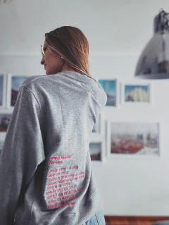 Buzo corazón gris - Narita