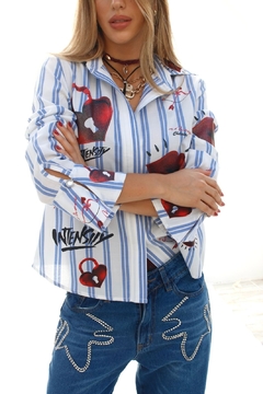 Camisa Amore rayada
