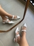 Sapatilha slingback Nick off white