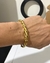 pulseira de moeda antiga