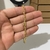 Pulseira cadeado de quina