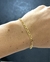 pulseira de moeda antiga