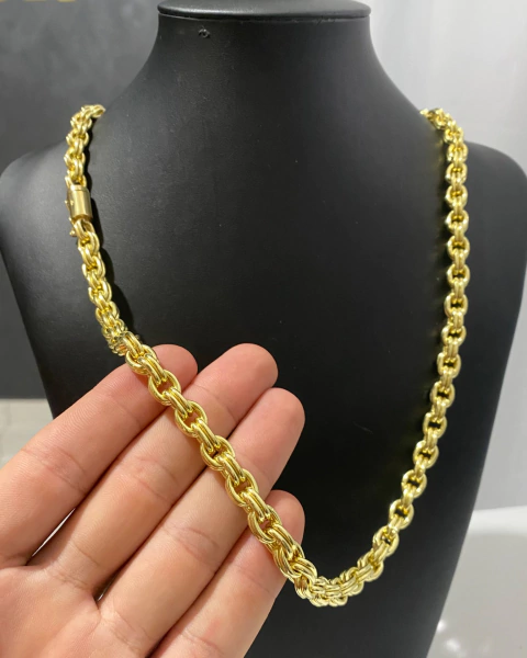 corrente cadeado elo duplo