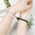 Pulsera Para Parejas Dije Corona Rosa y Negro - comprar online