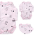 Body Bebe Manga Larga Premium 100% Estampado Animalitos
