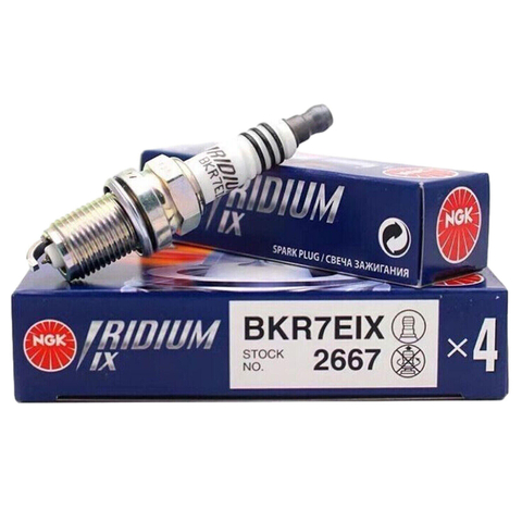 Kit X4 Bujias Ngk Punta Iridium Bkr7eix