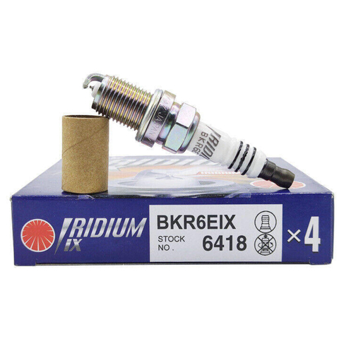 Kit X4 Bujias Ngk Punta Iridium BKR6EIX