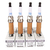 Kit X4 Bujias Ngk Punta Platino Renault Koleos 2.5 DILKAR6A11