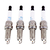 Kit X4 Bujias Ngk Punta Platino Renault Koleos 2.5 DILKAR6A11 - comprar online