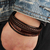 Pulsera Hombre Cuero 5 En 1 Trenzado Cierre Iman - Goods Trade
