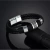 Pulsera Cuero Con Apliques Plateados Cierre Magnetico - Goods Trade