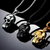Collar Cadena Dije Calavera Skull Acero Inoxidable en internet