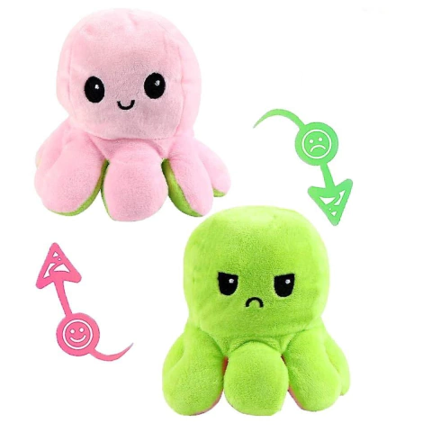 Peluche Pulpo Reversible 2 En 1 Emociones Calidad Premium en internet
