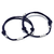 Imagen de Pulsera Brazalete Novios Pareja Love Imán 2 En 1
