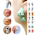 Aros Acrilico Animalitos Cute Mordida Varios Mujer Par X2 - comprar online