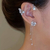Aros Mariposa Y Flor Clips No Perforante Para Mujer - Goods Trade