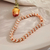 Brazalete Mujer Delicada Zirconia Corazon