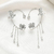 Aros Mariposa Y Flor Clips No Perforante Para Mujer