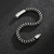 Pulsera De Cadena Eslabón De Acero Vintage - tienda online