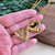 Imagen de Collar Cadena Mujer Con Dije Corazon Relicario