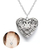 Collar Cadena Mujer Con Dije Corazon Relicario - Goods Trade