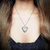 Collar Cadena Mujer Con Dije Corazon Relicario en internet