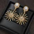 Aros Mujer Bohemios Sol Con Strass - comprar online