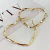 Aritos De Mujer Forma Corazon Entrelazado Delicado Elegante - comprar online