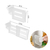 Organizador Separador Heladera Cesto Extensible X4 Unidades - comprar online