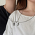 Collar Novios Parejas Amistad Astronauta corazon 2 En 1 Imán - Goods Trade
