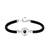 Pulsera Negra Con Dije Te Amo En 100 Idiomas Regalo Novios en internet