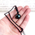 Collar Piedra Obsidiana Amuleto Colgante Hecho A Mano - tienda online