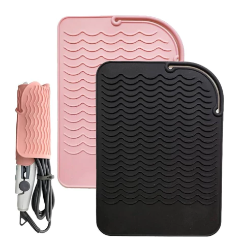 Alfombra Silicona Para Plancha De Pelo Resistente Al Calor