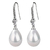 Aritos Colgante Mujer Perlas Hermosas Forma Gota X2 - comprar online