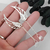 Aritos De Mujer Colgante Strass Alas De Angel X2 - Goods Trade