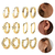 Pack X6 Aros Aritos Mujer Delicados Pequeños Moda - comprar online