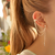 Aros Clip Piercing Pluma De Oreja Pack De 7 Unidades - tienda online