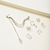 Aros Clip Piercing Pluma De Oreja Pack De 7 Unidades - comprar online