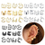 Pack 12 Aros Mujer Clip Piercing No Perforante - comprar online