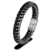 Pulsera Hombre Clip Acero Negro - Goods Trade