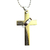 Collar Cruz Grabada Padre Nuestro - comprar online