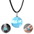 Collar Yo Te Cielo Nubes Cristal BRILLA EN LA OSCURIDAD - comprar online