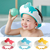 Gorro Sombrero De Baño Ducha Bebés Niños Dinosaurio Visera - Goods Trade