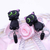 Imagen de Aritos Mujer Forma Animales Cute X2 Porcelana Hecho A Mano