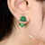Aros Acrilico Animalitos Cute Mordida Varios Mujer Par X2