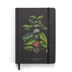 Caderneta Sketchbook Capa Dura Café-arábica
