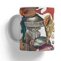 Caneca Cerâmica Vida Oceânica na internet